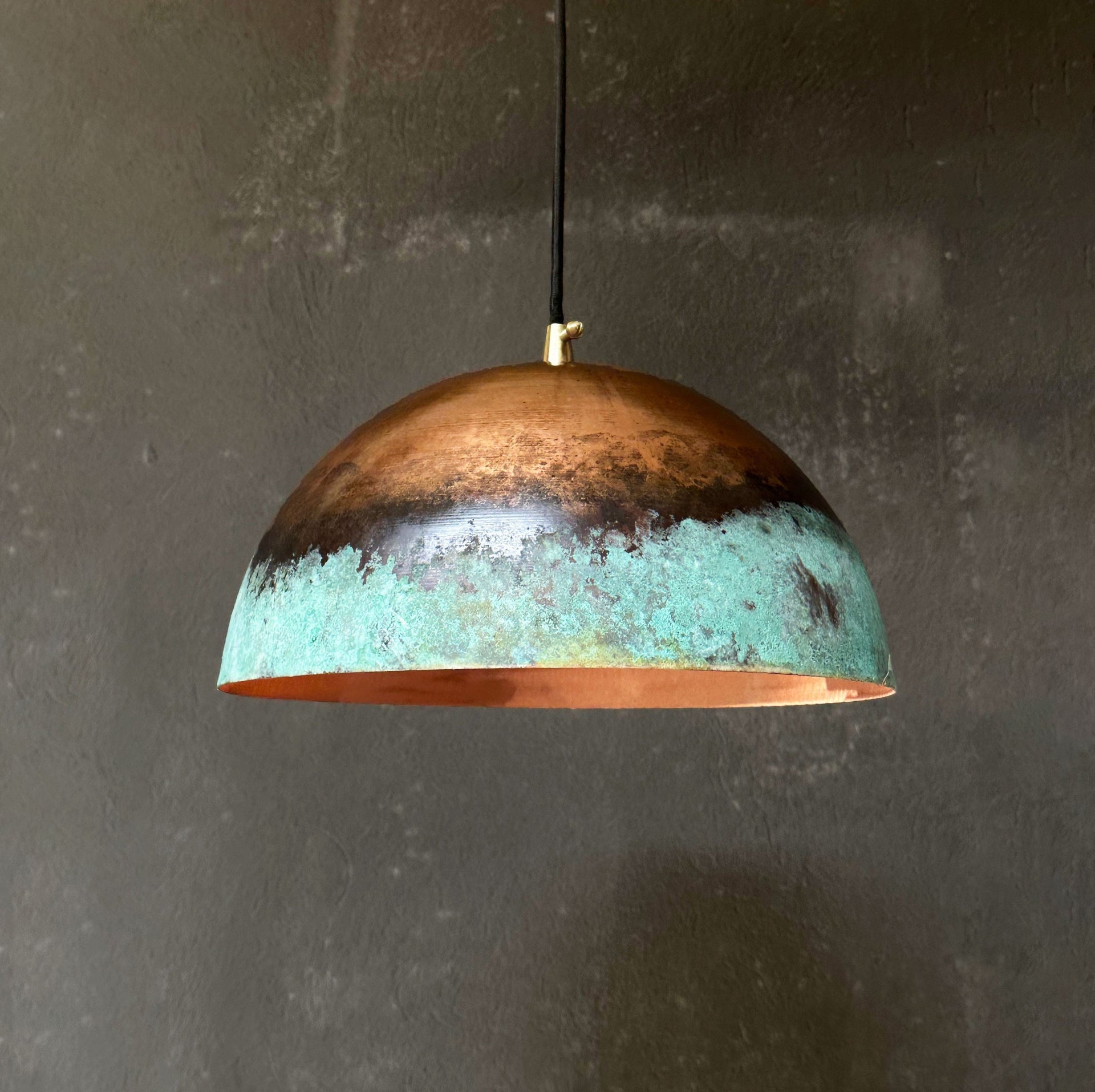 Copper Pendant Light