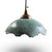 Green Kitchen Island Lighting, Green Patina Pendant Light