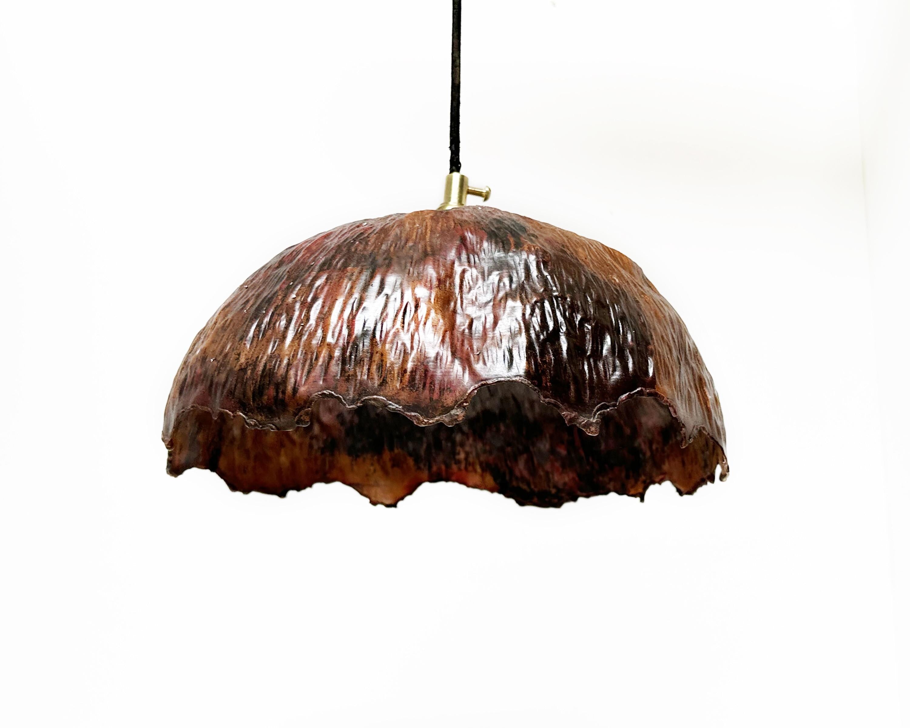 Rustic Copper Island Kitchen Lighting,  Copper Pendant Light