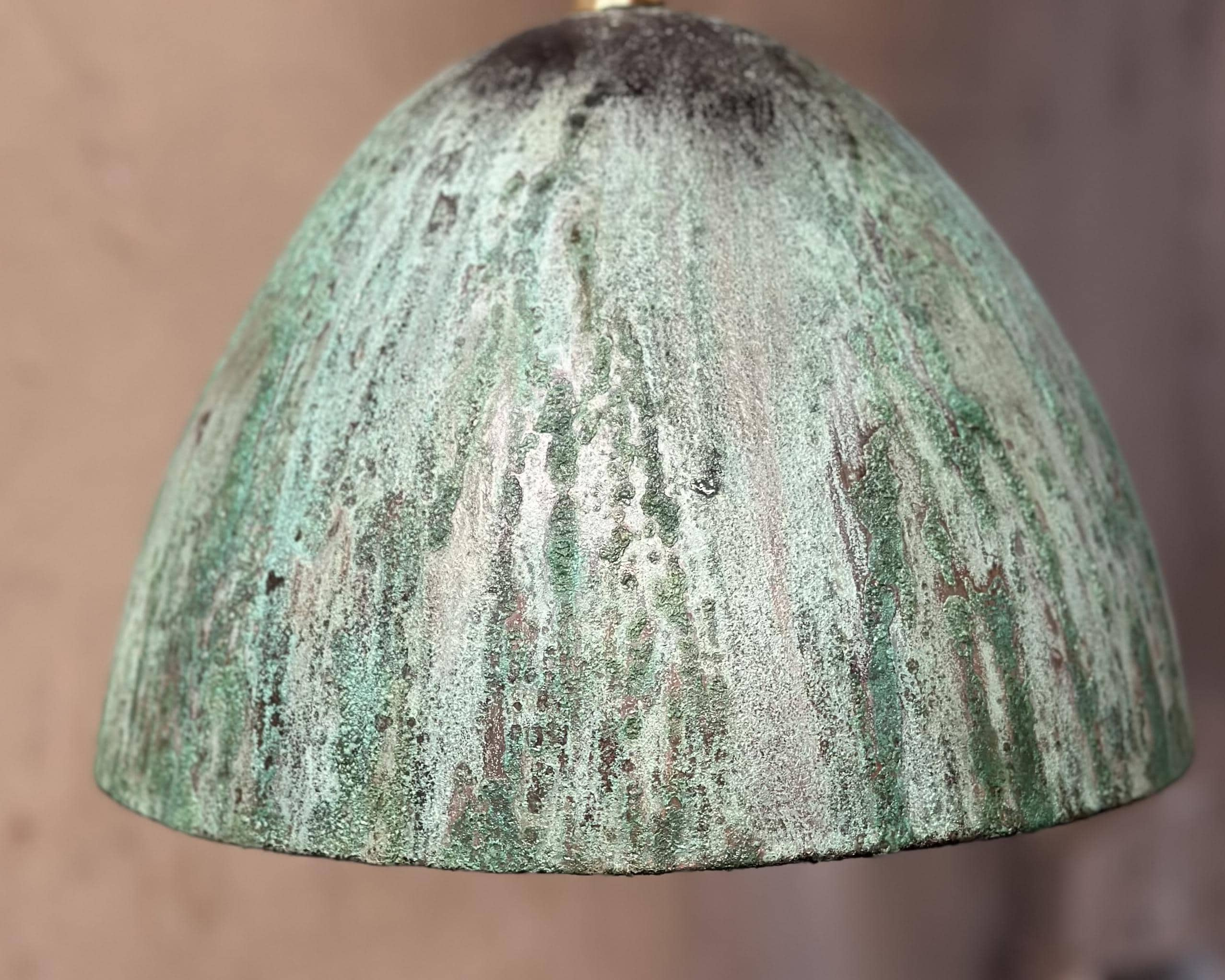 Handcrafted Copper Island Kitchen Lighting